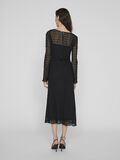 VILA LONG SLEEVED MIDI DRESS, Black, highres - 14108865_Black_004.jpg