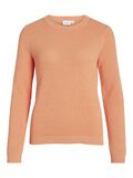 Vila BASIC KNITTED PULLOVER, Shell Coral, highres - 14082767_ShellCoral_001.jpg