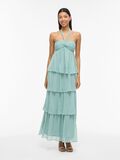 Product image thumbnail - VILEA HALTER NECK MAXI DRESS, Blue Surf | 1
