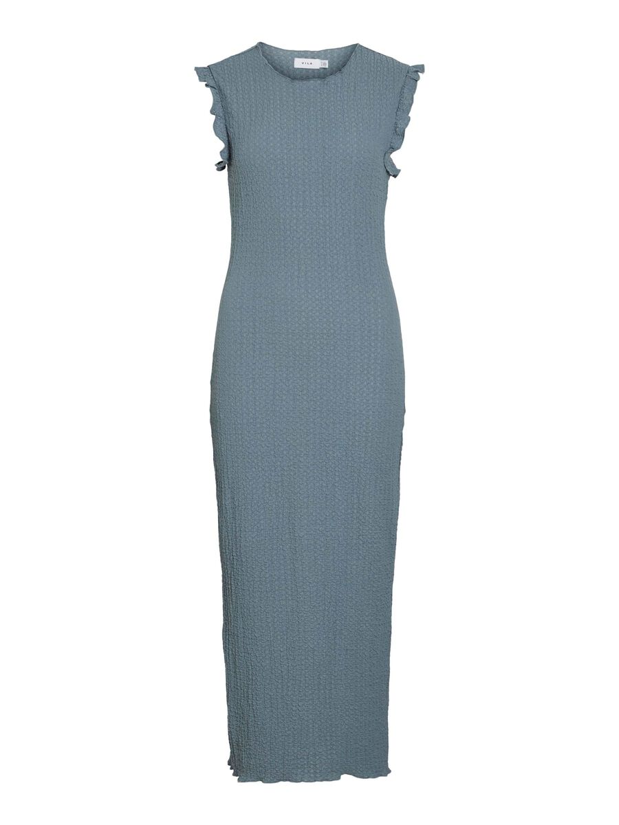 VILA VIMALMEN SLEEVELESS MIDI DRESS, Coronet Blue, highres - 14112681_CoronetBlue_001.jpg