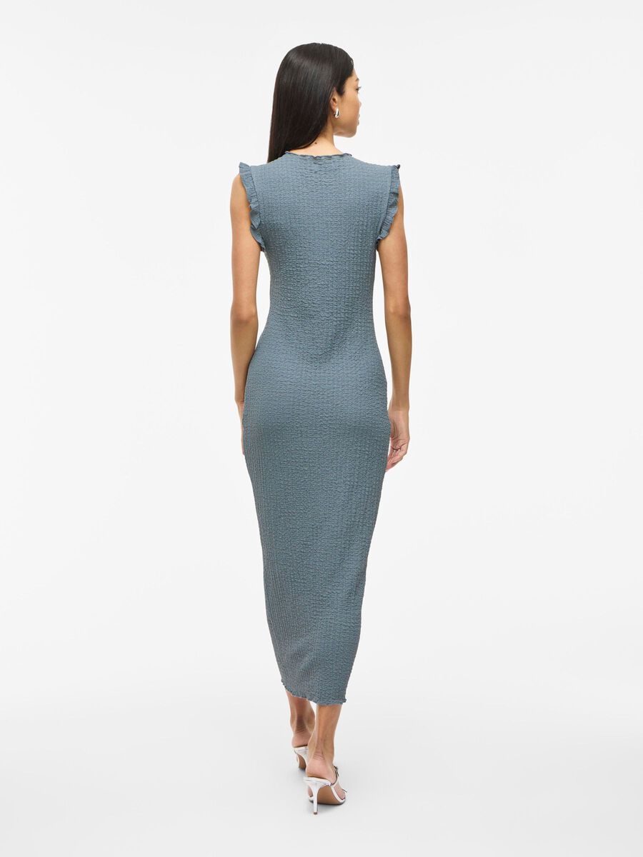 VILA VIMALMEN - SANS MANCHES ROBE MI-LONGUE, Coronet Blue, highres - 14112681_CoronetBlue_004.jpg