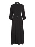 Vila MAXI SHIRT DRESS, Black, highres - 14097505_Black_001.jpg