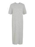 VILA SHORT SLEEVED MIDI DRESS, Light Grey Melange, highres - 14107339_LightGreyMelange_001.jpg