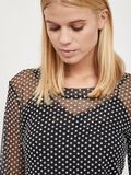 Object Collectors Item DOTTED MESH LONG SLEEVED TOP, Black, highres - 23028699_Black_006.jpg