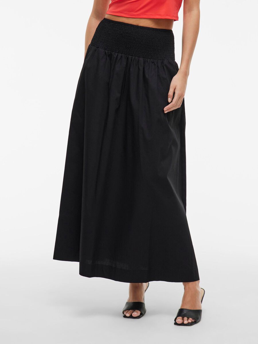 VILA CINTURA ALTA FALDA MAXI, Black, highres - 14109403_Black_003.jpg