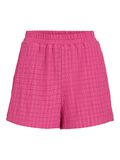 VILA VIMINERA HÖG MIDJA SHORTS, Raspberry Rose, highres - 14109702_RaspberryRose_001.jpg