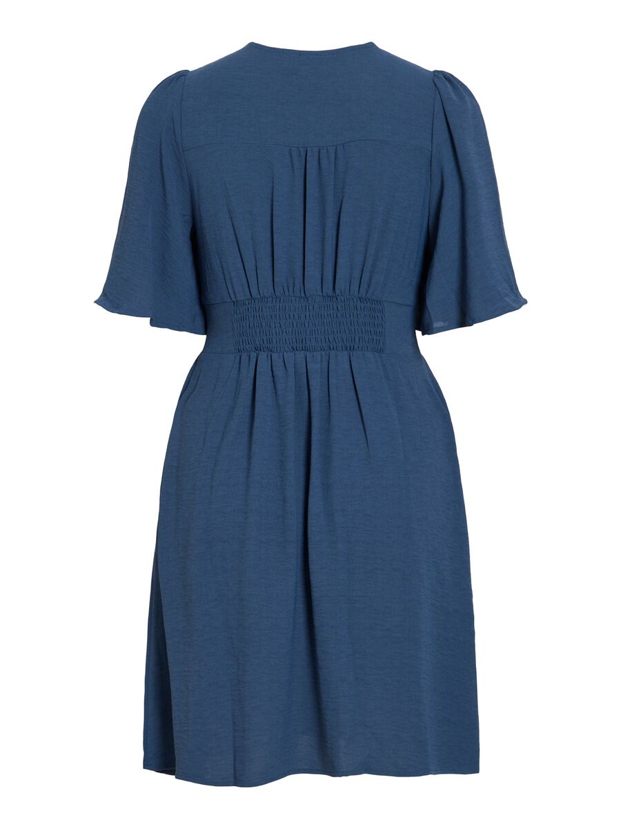 Carousel image - VISKOV SHORT SLEEVED SHORT DRESS, Dark Denim | 7