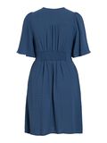 Product image thumbnail - VISKOV SHORT SLEEVED SHORT DRESS, Dark Denim | 7