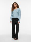 VILA V-NECK KNITTED PULLOVER, Tourmaline, highres - 14110244_Tourmaline_1220594_005.jpg