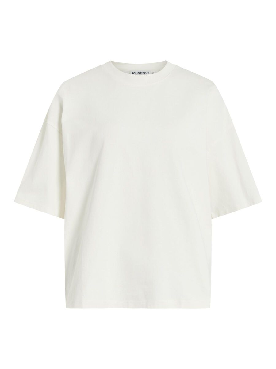 VILA OVERSIZED T-SHIRT, Cloud Dancer, highres - 14107585_CloudDancer_001.jpg