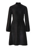 Vila CORDUROY KNEE-LENGTH DRESS, Black, highres - 14055914_Black_001.jpg