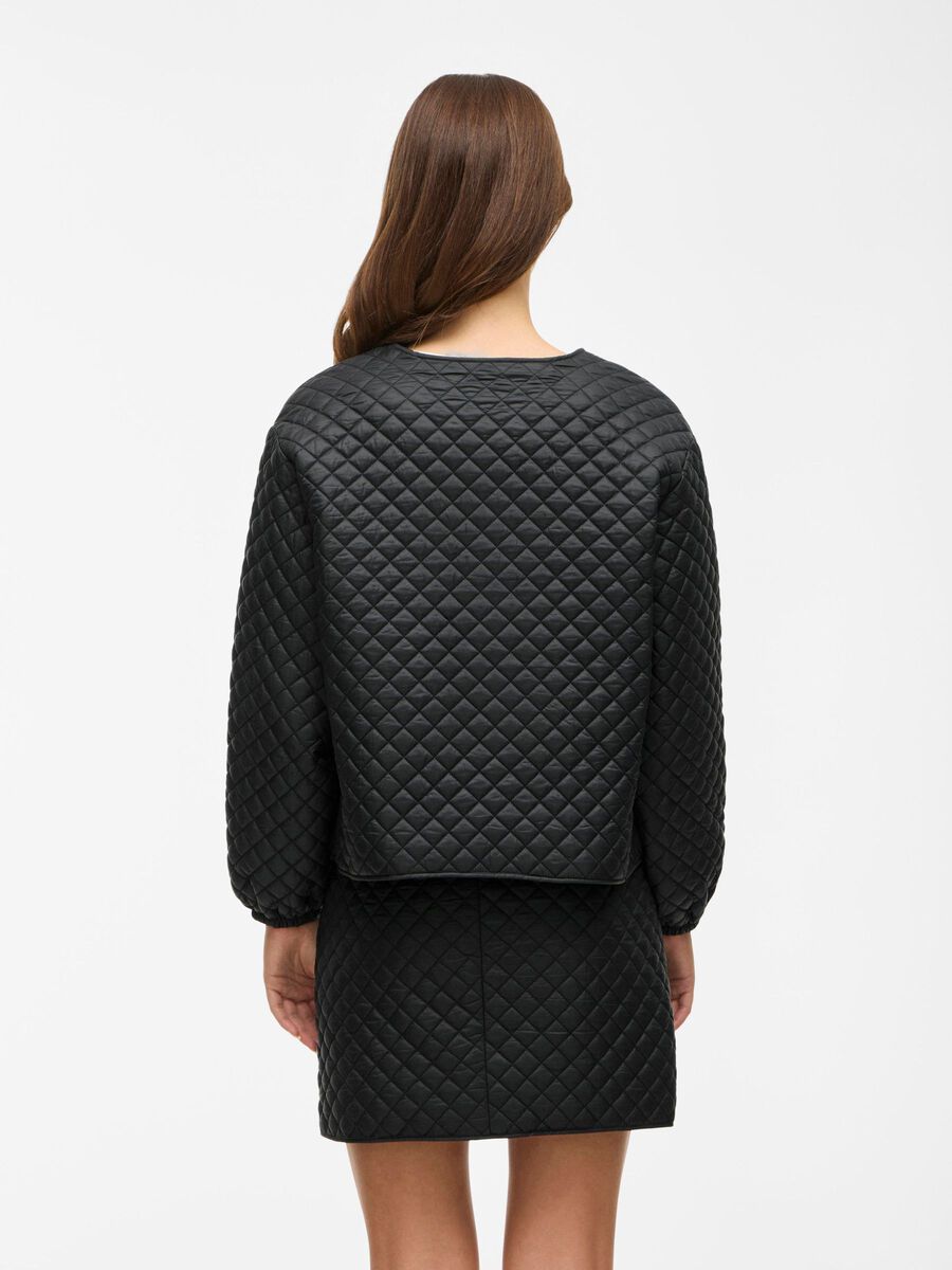 VILA VIBENJI QUILTED JACKET, Black Beauty, highres - 14107509_BlackBeauty_004.jpg