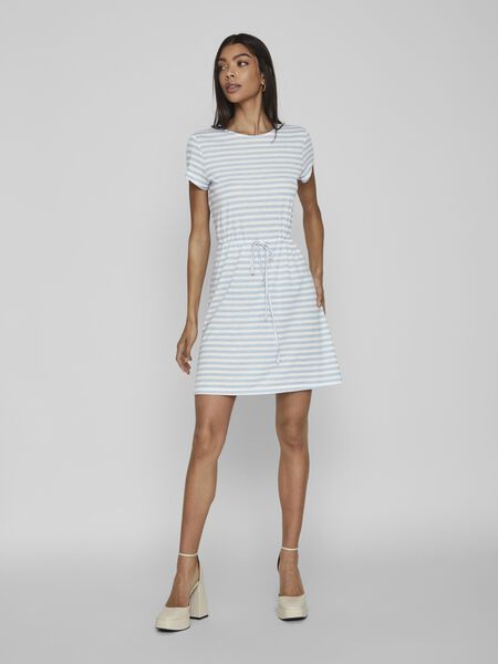 Vila TIE WAIST SHORT DRESS, Kentucky Blue, highres - 14085170_KentuckyBlue_1022079_003.jpg