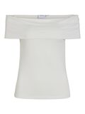 VILA OFF SHOULDER TOP, Snow White, highres - 14105117_SnowWhite_001.jpg