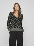 Vila JACQUARD KNITTED PULLOVER, Laurel Wreath, highres - 14076461_LaurelWreath_950939_003.jpg