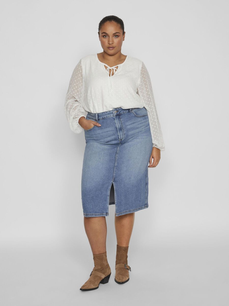 Vila CURVE - MIDI DENIM ROK, Medium Blue Denim, highres - 14093328_MediumBlueDenim_005.jpg