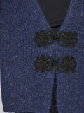 VILA CUELLO EN V CHAQUETA DE PUNTO, Bijou Blue, highres - 14108770_BijouBlue_006.jpg