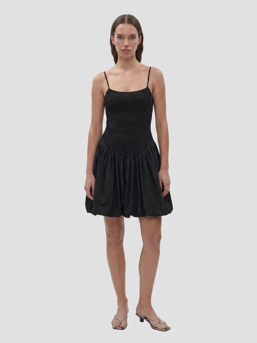 Product carousel image - NMJUNE  MINI DRESS, Black | 1