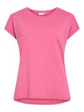 VILA VIDREAMERS - ENCOLURE RONDE T-SHIRT, Sangria Sunset, highres - 14083083_SangriaSunset_001.jpg