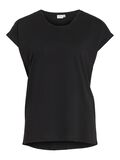 VILA VIDREAMERS ROUND NECK T-SHIRT, Black, highres - 14083083_Black_001.jpg