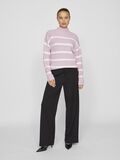 VILA VIRIL STRIPED KNITTED PULLOVER, Winsome Orchid, highres - 14091615_WinsomeOrchid_1070770_005.jpg