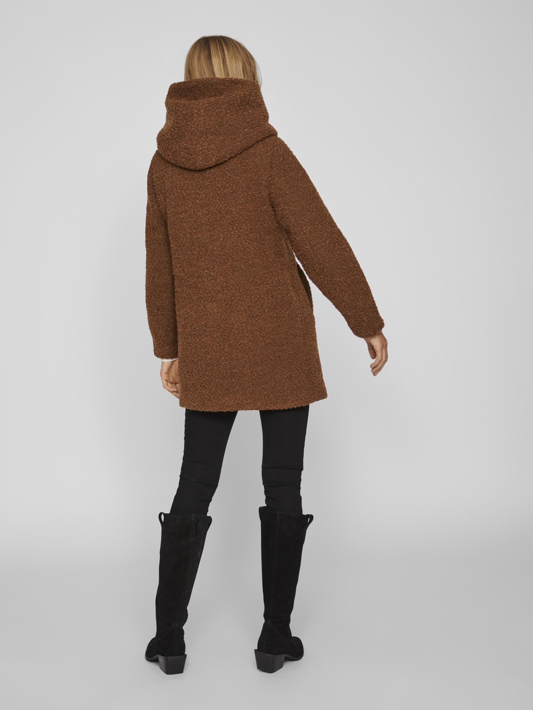Vila oversized deals teddy coat