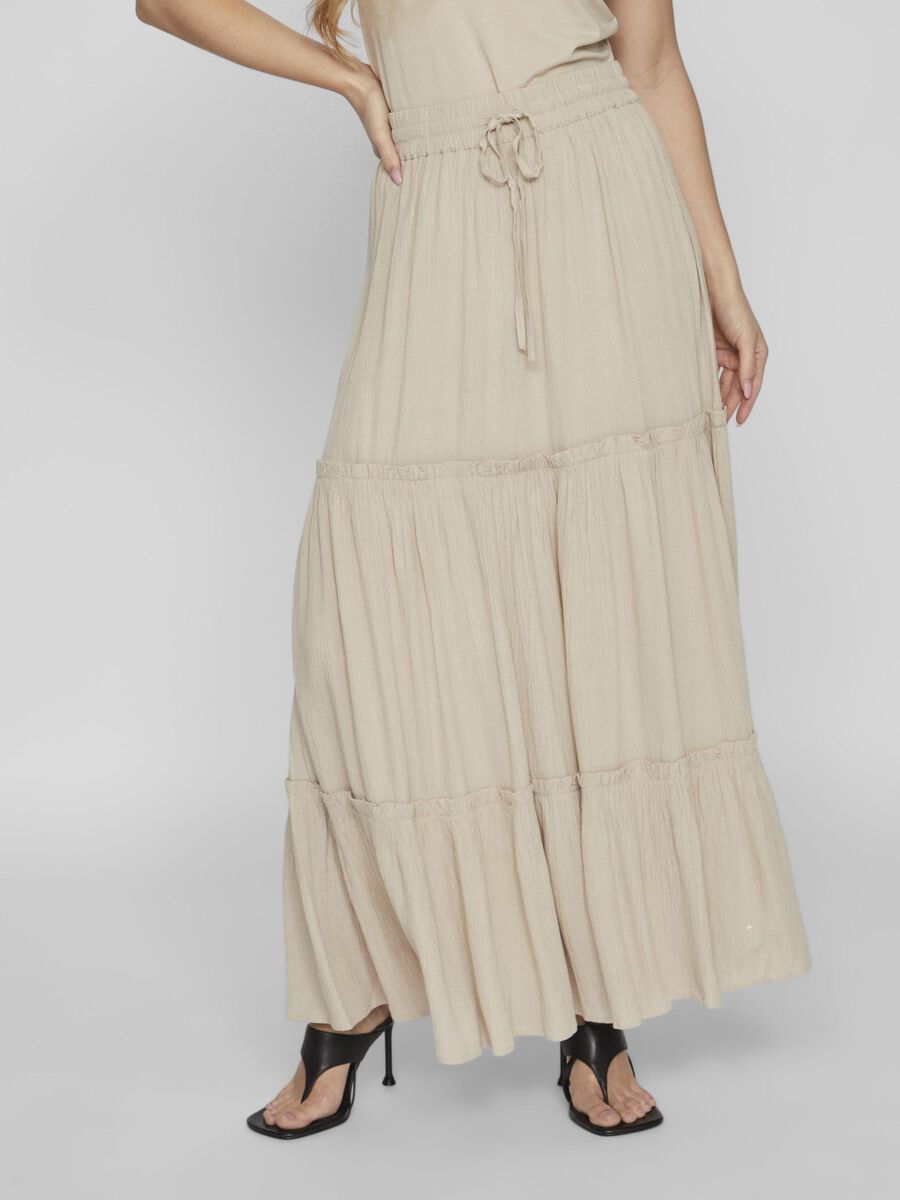 VILA HIGH-WAIST MAXI ROK, Feather Gray, highres - 14090633_FeatherGray_003.jpg