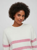 Vila STRIPED KNITTED PULLOVER, White Alyssum, highres - 14079691_WhiteAlyssum_987121_006.jpg