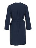 Product image thumbnail - VIJOSA V-HALS KORT KJOLE, Navy Blazer | 7