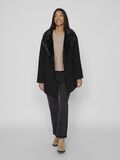 Vila FAUX FUR COLLAR COAT, Black, highres - 14094348_Black_005.jpg