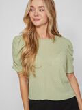 VILA PUFF SLEEVED TOP, Swamp, highres - 14089479_Swamp_007.jpg