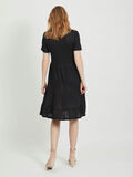 VILA LOOSE FIT KORTÄRMAD KLÄNNING, Black, highres - 14061236_Black_004.jpg