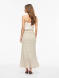 Product image thumbnail - VIECIE - LONGUE JUPE EN MAILLE, Birch | 2