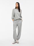 VILA VIREFLECT BASIC SWEATPANTS, Light Grey Melange, highres - 14112402_LightGreyMelange_005.jpg
