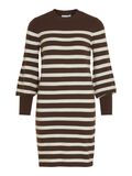 Vila LONG SLEEVE KNITTED DRESS, Shaved Chocolate, highres - 14092907_ShavedChocolate_1085724_001.jpg