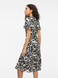 VILA VILOVIE SHORT SLEEVED WRAP DRESS, Birch, highres - 14059666_Birch_1192411_007.jpg