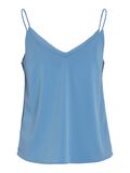 VILA VIMATHILDE V-NECK STRAP TOP, Coronet Blue, highres - 14109689_CoronetBlue_002.jpg