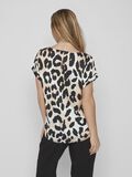 Vila ROUND NECK SHORT SLEEVED TOP, Birch, highres - 14092472_Birch_1079327_004.jpg