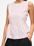 Product image thumbnail - VIJIMBA RONDE HALS MOUWLOZE TOP, Cherry Blossom | 3