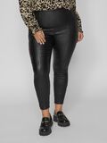 Vila CURVE – BESCHICHTETE JEGGINGS, Black Denim, highres - 14079341_BlackDenim_1002793_003.jpg