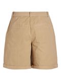 VILA MID RISE CHINO SHORTS, Cornstalk, highres - 14092025_Cornstalk_002.jpg