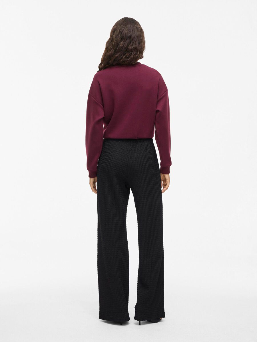 VILA VIGRY MID-WAIST BROEK, Black, highres - 14111225_Black_004.jpg