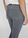 VILA VISARAH, NORMAALIVYÖTÄRÖISET SKINNY FIT -FARKUT, Light Grey Denim, highres - 14102669_LightGreyDenim_007.jpg