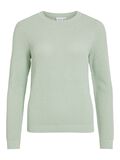VILA VIDALO BASIC KNITTED PULLOVER, Silt Green, highres - 14082767_SiltGreen_001.jpg