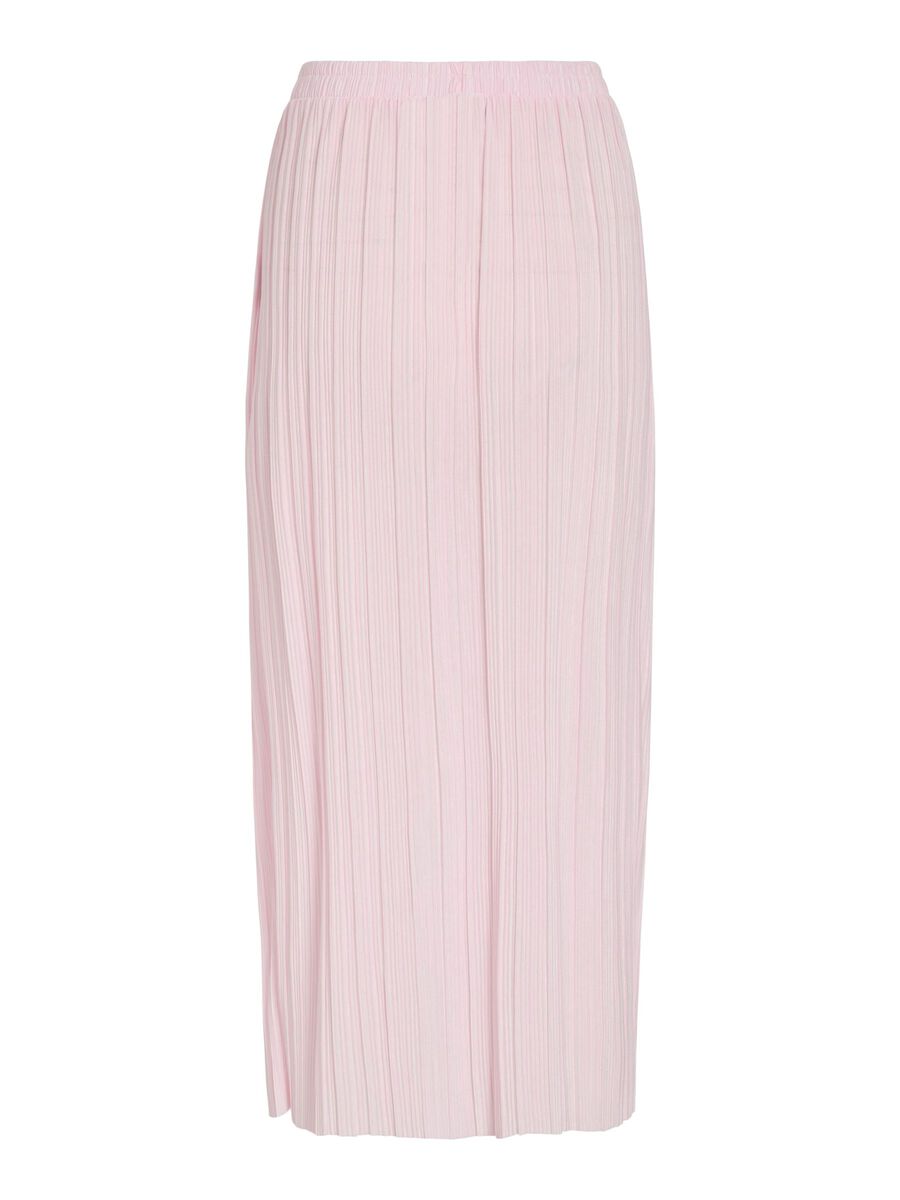 VILA VIPLISA HIGH WAIST MIDDELLANGE ROK, Cherry Blossom, highres - 14111136_CherryBlossom_002.jpg