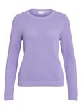 VILA VIDALO BÁSICO JERSEY DE PUNTO, Violet Tulip, highres - 14082767_VioletTulip_001.jpg