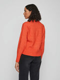 Vila BASIC KNITTED PULLOVER, Tigerlily, highres - 14082359_Tigerlily_997590_004.jpg