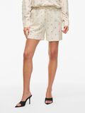 VILA VIPRISILLA MID-WAIST SHORTS, Super Light Natural Melan, highres - 14105083_SuperLightNaturalMelan_1191676_003.jpg