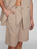Vila LONG HIGH-WAIST SHORTS, Simply Taupe, highres - 14085689_SimplyTaupe_006.jpg