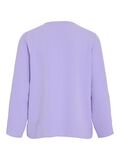 VILA VIJOSA V-HALS TOPP MED 3/4 ERMER, Violet Tulip, highres - 14102906_VioletTulip_002.jpg